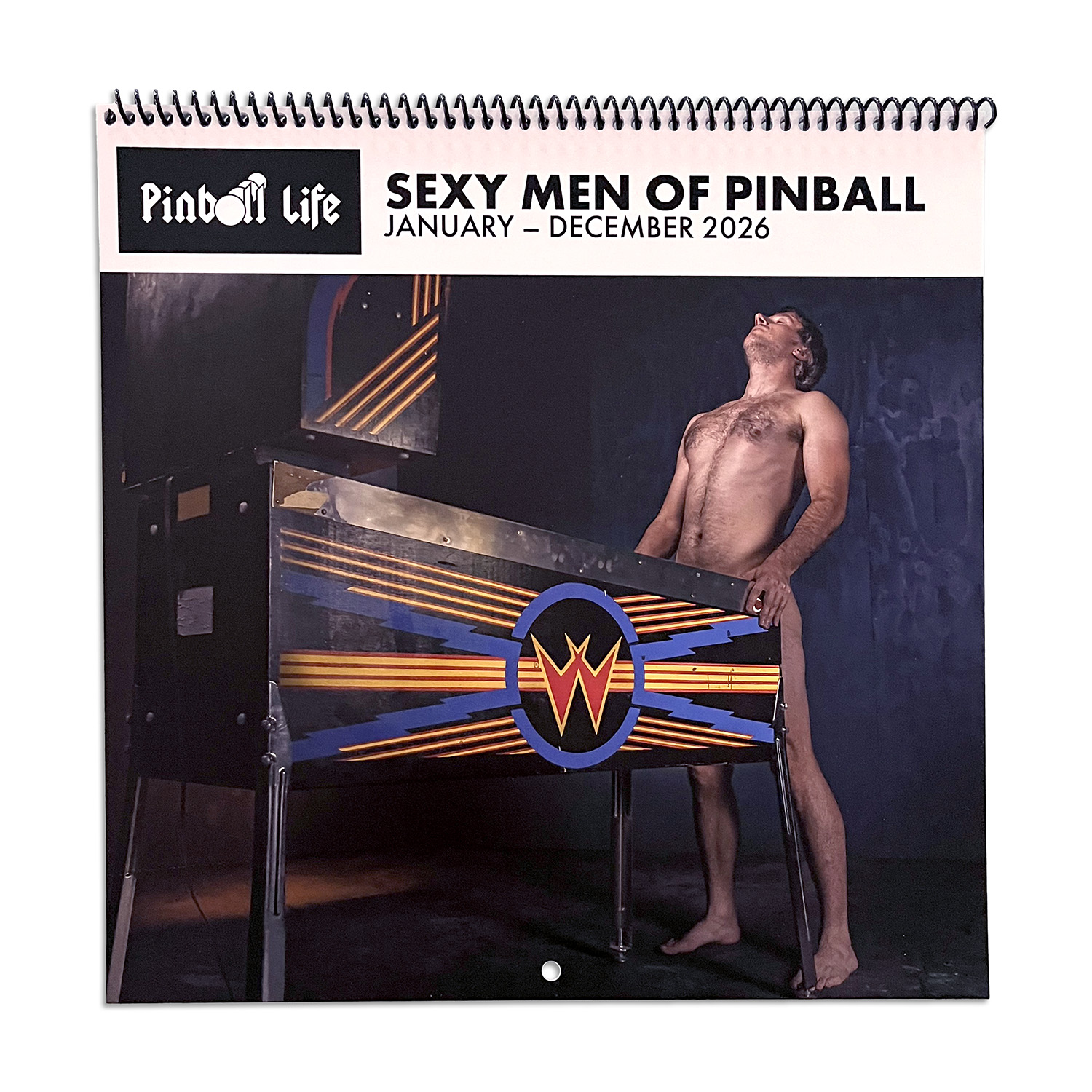  Manカレンダー SEXY_CALENDAR_2026 The Sexy Men of Pinball 2026 Calendar